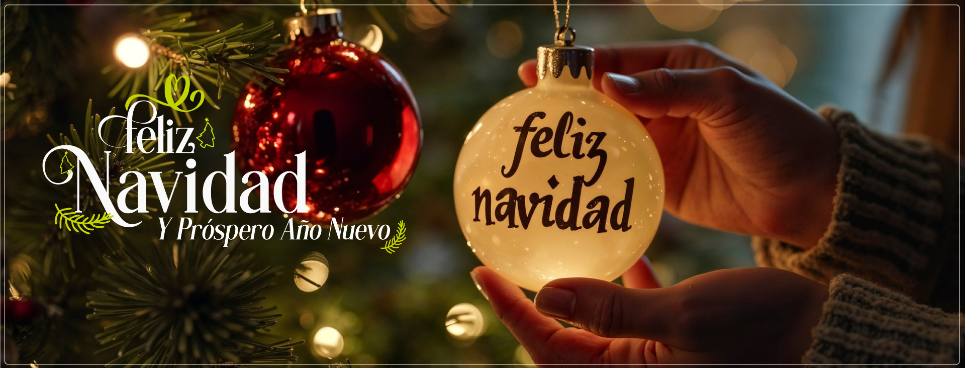 Feliz Navidad y Próspero Año Nuevo