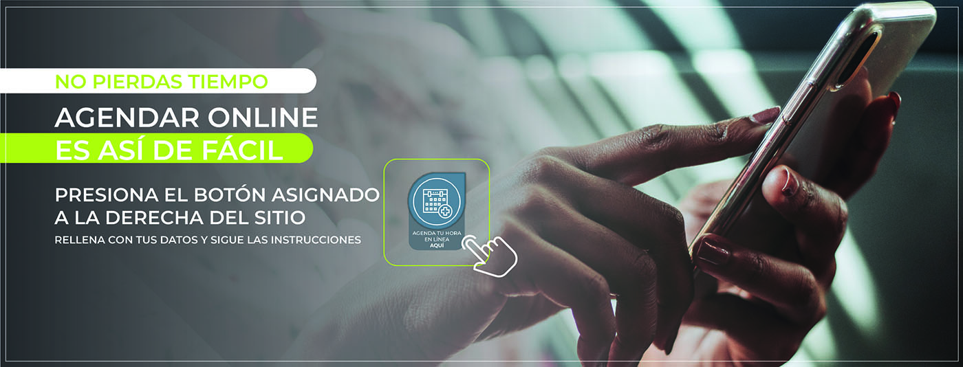 No pierdas tiempo. Agendar Online es así de fácil