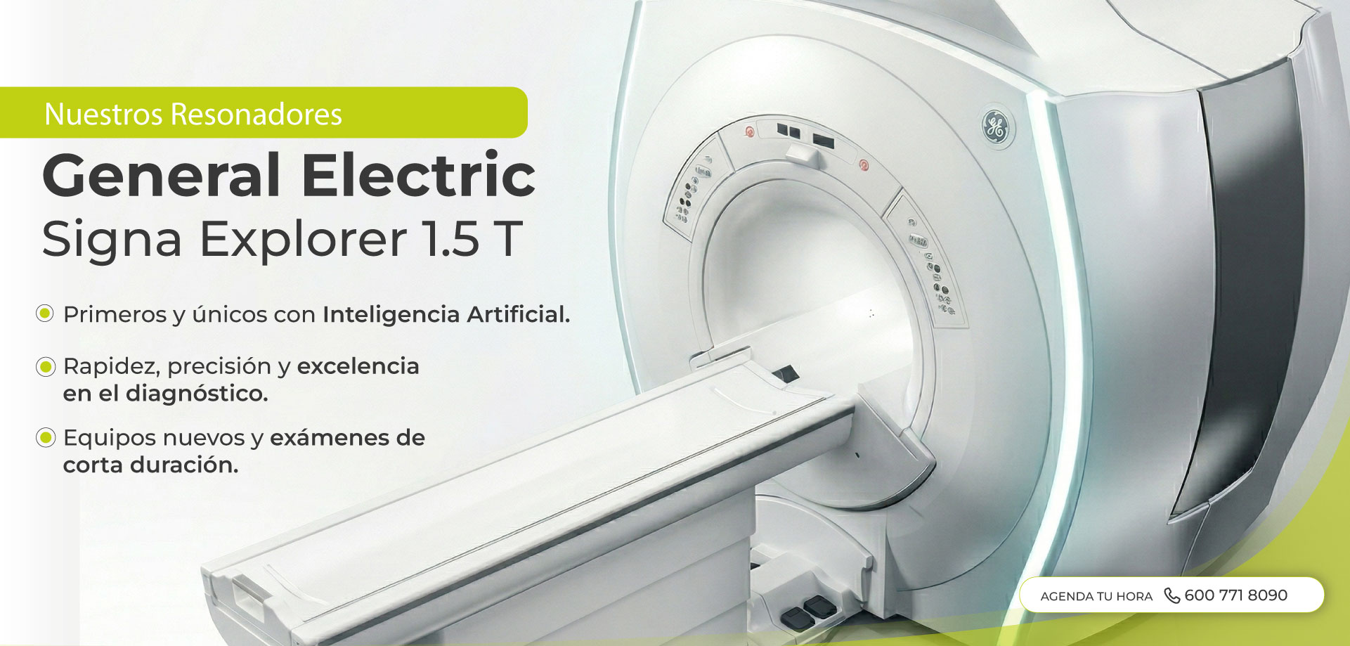 Nuestros Resonadores - General Electric. Signa Explorer 1.5 T